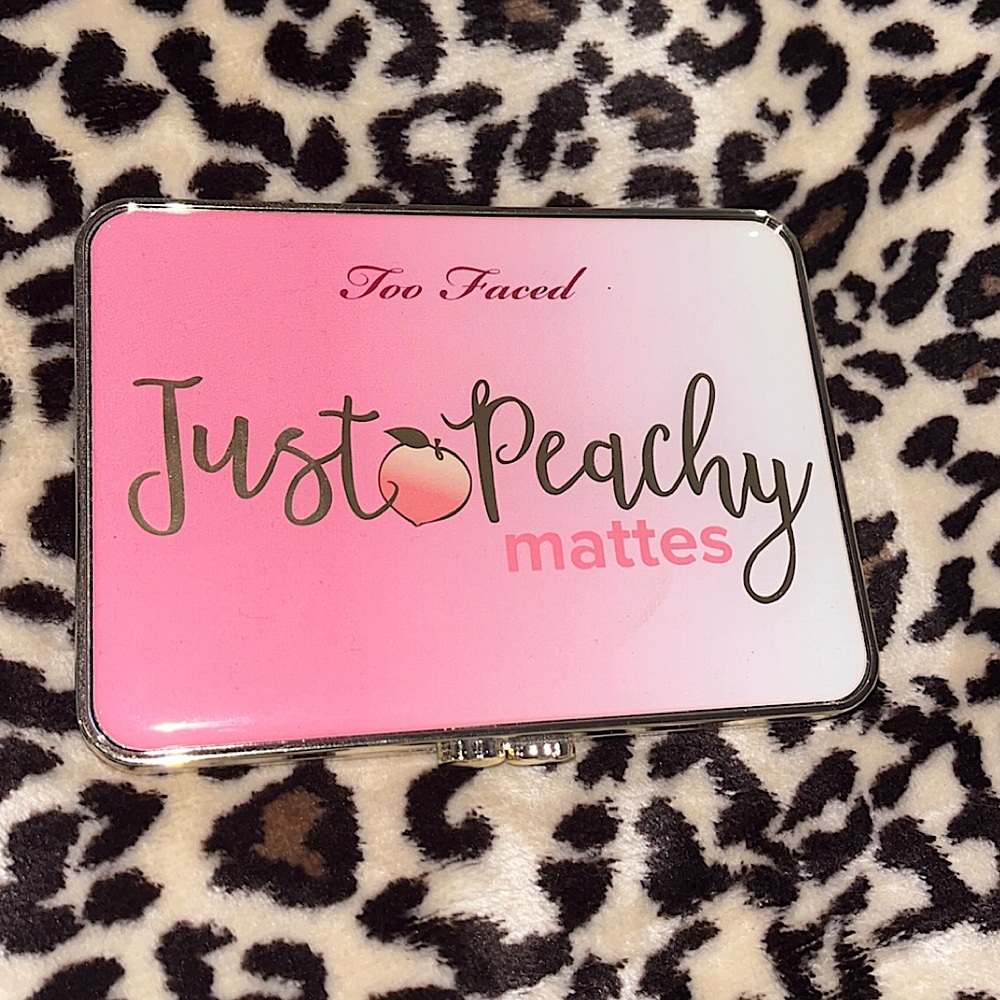 too faced just peachy mattes